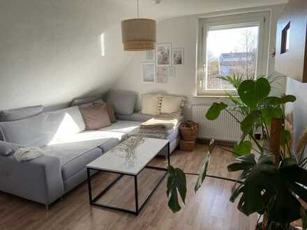 Sanierte Maisonette-Wohnung in ruhiger Lage mit Balkon und Einbauküche