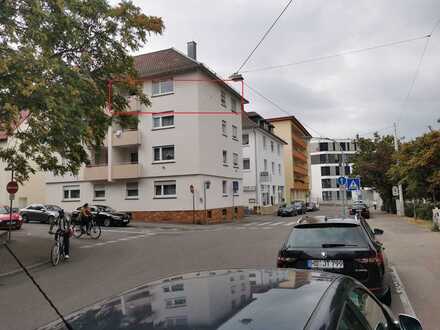 Helle 3 Zi. City-Wohnung mit Blick über die Dächer von Heilbronn