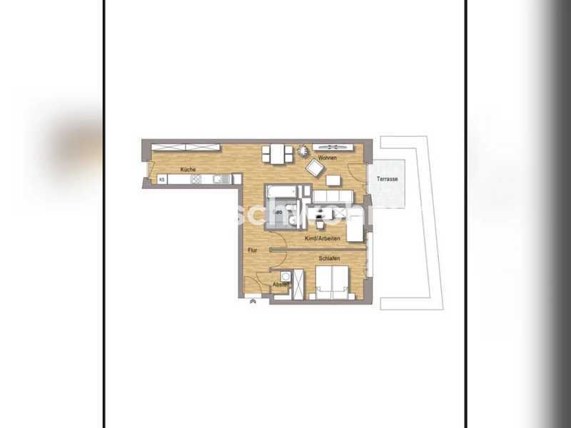 Tauschwohnung: 3 Zimmerwohnung in der Hafencity