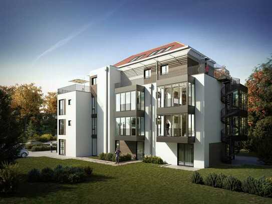 Luxuriöse neu gebaute 1-Zimmer-Wohnung in Leafy Dahlem