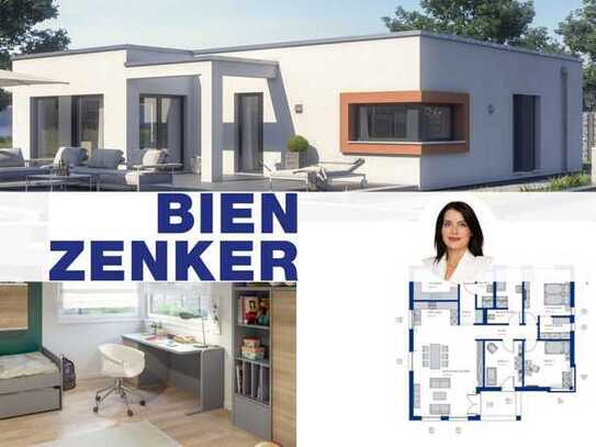 NEUBAU mit BIEN-Zenker -BUNGALOW MIT KLARER LINIE