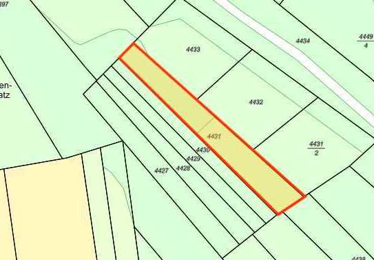 Wald Grundstück 1318m²