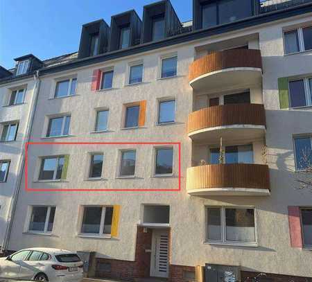 4-Zimmer-Wohnung mit Balkon und Einbauküche und Keller nähe Maschsee