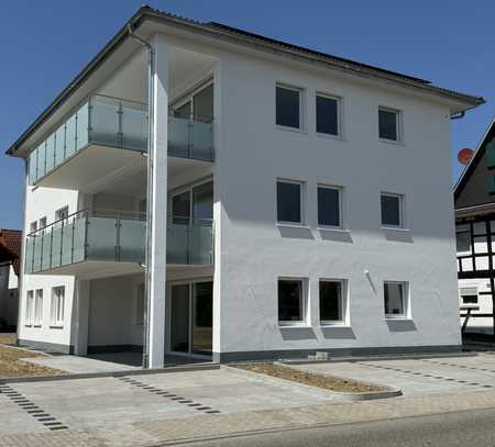 Lichtenau-Scherzheim - NEUBAU - Barrierefreie 4-Zimmer Penthauswohnung mit großem Balkon