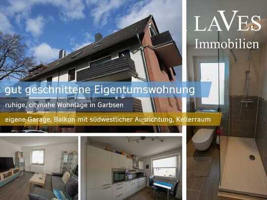 schöne 3-Zimmer-Eigentumswohnung mit Balkon und Garage!