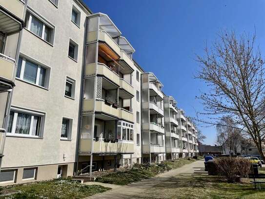 2-Raum-Wohnung in Halberstadt im 2.Obergeschoss mit Balkon