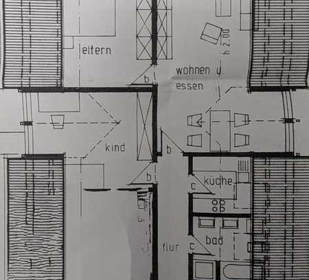 Helle 3-Raum-Wohnung in Ebsdorfergrund Dreihausen