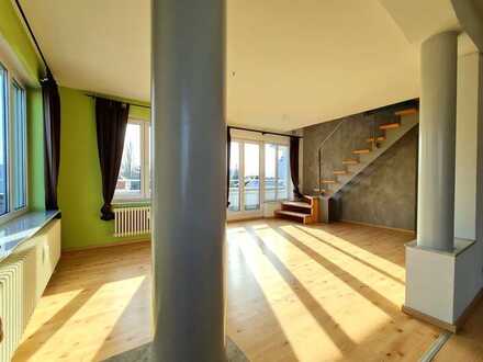 Maisonettewohnung mit Penthouse-Atmosphäre - inkl. Tiefgaragenstellplatz!