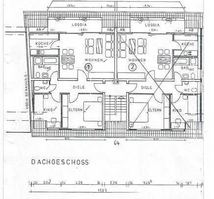 Freundliche 3-Zimmer-Dachgeschosswohnung mit Balkon in Mönchengladbach