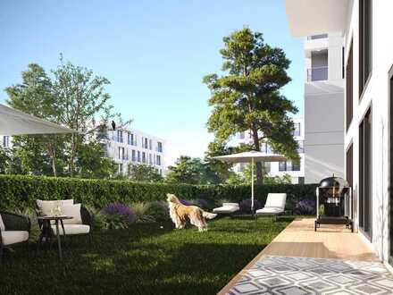 92m² Garten und Terrasse für uns alleine! Neues Gartendomizil mit Ankleide und luxuriösem Bad!