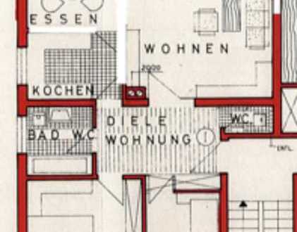 Gepflegte 3-Zimmer-Wohnung mit Balkon und Einbauküche in Pfinztal.