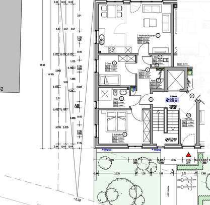 Barrierefreie Erdgeschoss-Wohnung mit Garten und Balkon, von privat