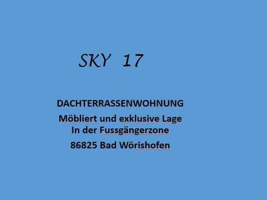 MIETEN AUF ZEIT über den Dächern von Bad Wörishofen, Fussgängerzone möblierte 2,5-Zimmer-Wohnung