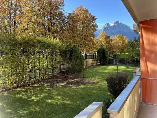 Kompaktes Apartment mit Zugspitzblick und top Freizeitmöglichkeiten