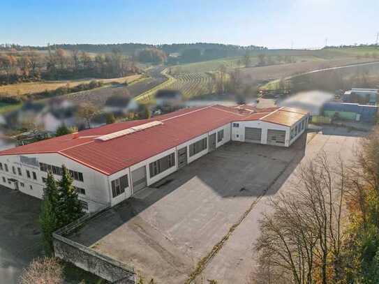 Affordable Rental: Storage And Commercial Hall (approx. 3,200 sqm), Column-Free, Near Munich/Germany