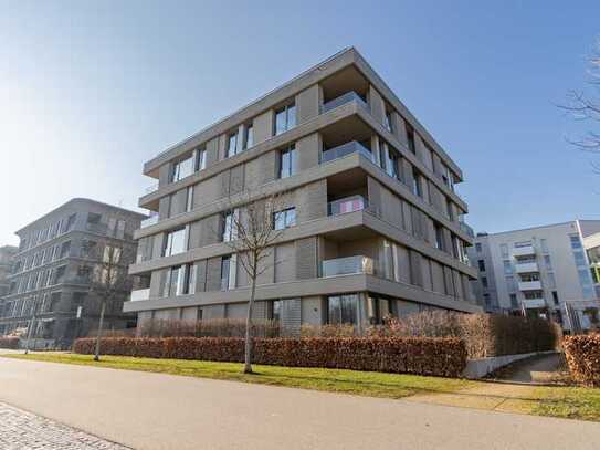 Helldurchflutete 2-Zimmer-Wohnung mit Blick auf den Neckar