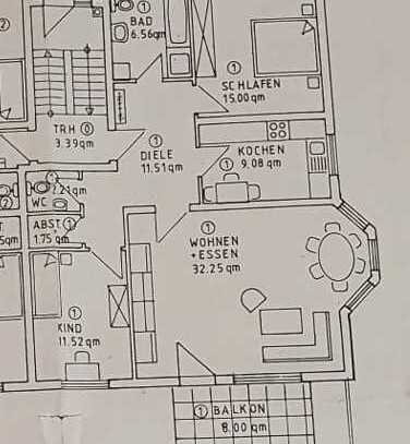 Attraktive und gepflegte 3,5-Zimmer-Wohnung mit Einbauküche in Künzelsau