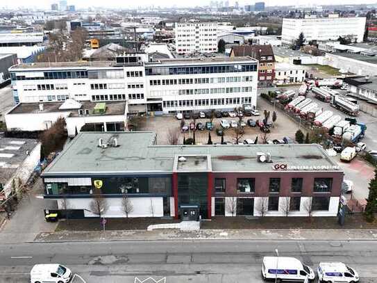 Repräsentative Gewerbeimmobilie | moderne Büroflächen | ebenerdig andienbare Hallenfläche