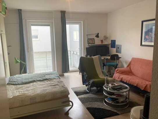 1-Zimmer-Wohnung mit Balkon und teilmöbliert inkl. EBK in Karlsruhe-Neureut