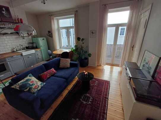 2-room apartment in Bergmannkiez (1 year sublease with possible extension)