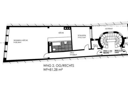 Ansprechende 2-Zimmer-Wohnung in Landshut-Altstadt