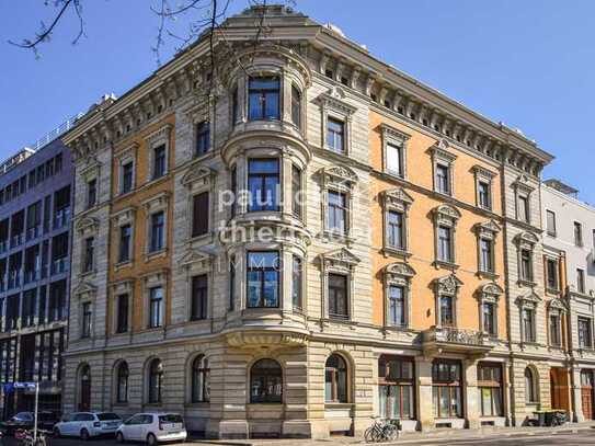 Wohnen mit Blick über Leipzig - Luxus-Penthouse am Rabensteinplatz