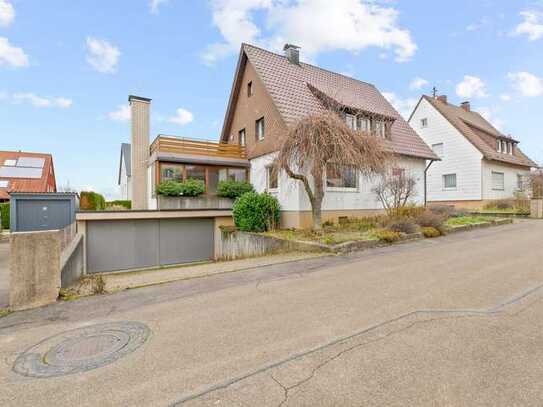 Charmantes 2-Familienhaus am Fuße der Schwäbischen Alb – Ihr neues Zuhause in Bissingen an der Teck