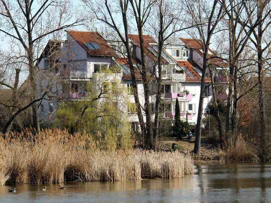 Helle, moderne 3-Zimmer-Wohnung mit Balkon am Probstsee in Möhringen