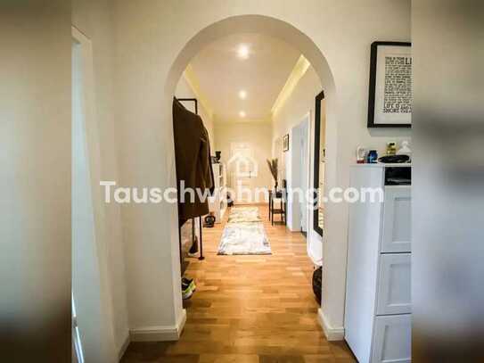 Tauschwohnung: Zentrumsnahe 3 Raumwohnung, Südbalkon, top Ausstattung