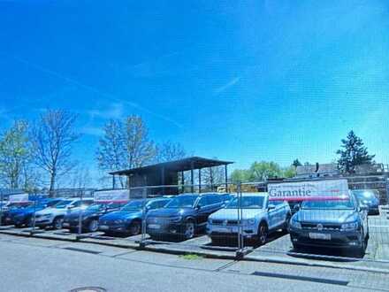 Autoverkaufsplatz, Gewerbeplatz, Lagerplatz betoniert