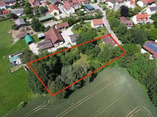 Entwicklungsfläche / Ehemalige Hofstelle am südwestlichen Ortsrand von Hetzenhausen