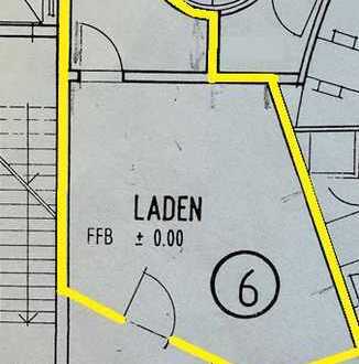 Laden/Bürofläche zentral und barrierefrei gelegen ca. 33qm