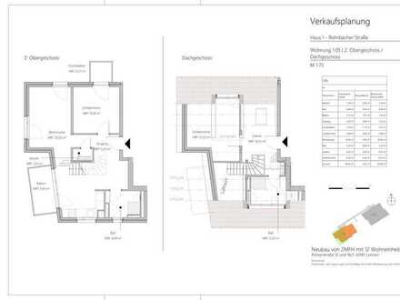 “WE 1.05“ - EXKLUSIVE MAISONETTE 3 ZKB - 2.OG-ETW, CA. 84 m²