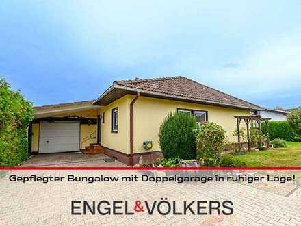 Wohnen auf einer Ebene: Bungalow in ruhiger und gefragter Lage von Sausenheim!