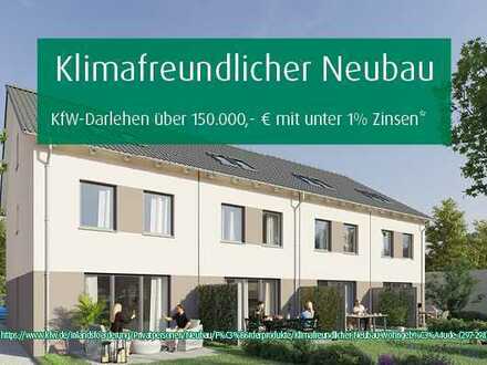 Reihenmittelhaus in Karlsruhe KFW40 Förderdarlehen mit Zinszuschuss- Baubeginn Nov. 2023
