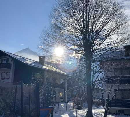 OT Garmisch! Familienfreundliche Wohnung mit Süd-Balkon, Gartennutzung, usw.