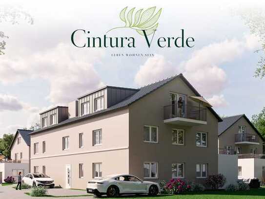 NEUBAU: 3-Zimmer-Etagenwohnung (1. OG) mit großer Dachterrasse in Westausrichtung - ca. 22,26m²!