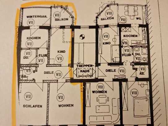 Attraktive Wohnung mit Wintergarten in Halle