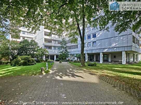 IHR ALTERSWOHNSITZ - 3-ZIMMER-WOHNUNG IN BELIEBTER WOHNANLAGE MIT GÄSTE-WC, GROSSER LOGGIA U. AUFZUG