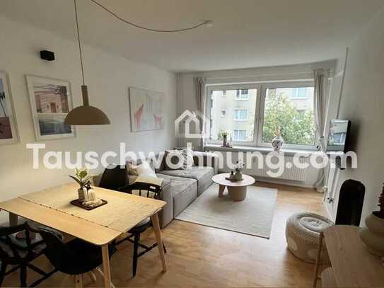 Tauschwohnung: Saga Wohnung 2 Zimmer + Balkon gegen zentralere Wohnung