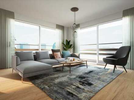 Exklusives 3-Zi.-Penthouse auf ~ 115 m² mit sonniger Dachterrasse