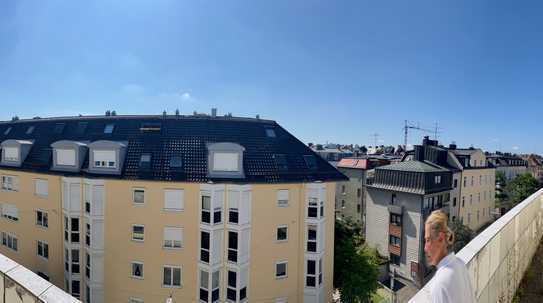 Penthouse Oase über den Dächern Neuhausens mit Panoramablick