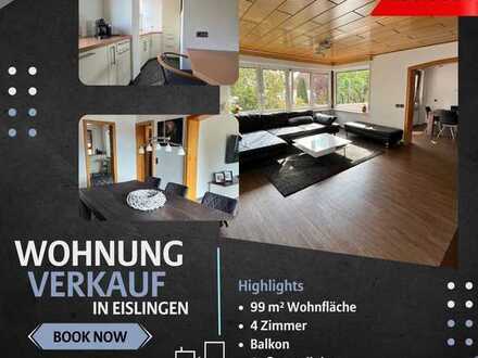 Attraktive 4-Zimmer-Wohnung mit moderner Ausstattung in 73054 Eislingen - mit Balkon"