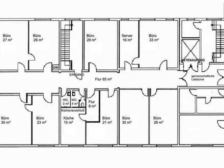 großzügiges 10 Zimmer Büro 360 m² auch mit Lager – Produktion geeignet * nur € 8,75/m² * Olching