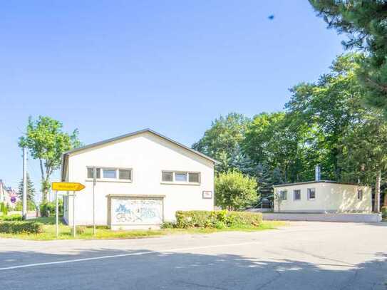 Gewerbeimmobilie in Burgstädt mit Bungalow