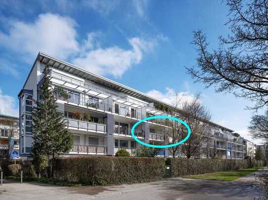 SCHÖN Immobilien: ideale Familienwohnung - 3-Zimmer-Whg mit Süd-West-Balkon (Termin Sa 21 Sep)