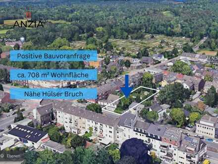 MFH-Grundstück mit positiver Bauvoranfrage in der Nähe vom Hülser Bruch