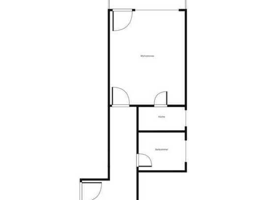 Tolles 1-Zimmer-Appartment in Citynähe