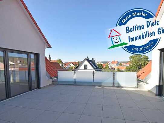 **RESERVIERT**HAUS PAULA! Neubauwohnung mit 27m² Dachterrasse ! Wärmepumpe - Aufzug - Tiefgarage