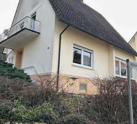 Freistehendes Einfamilienhaus in bevorzugter Lage.